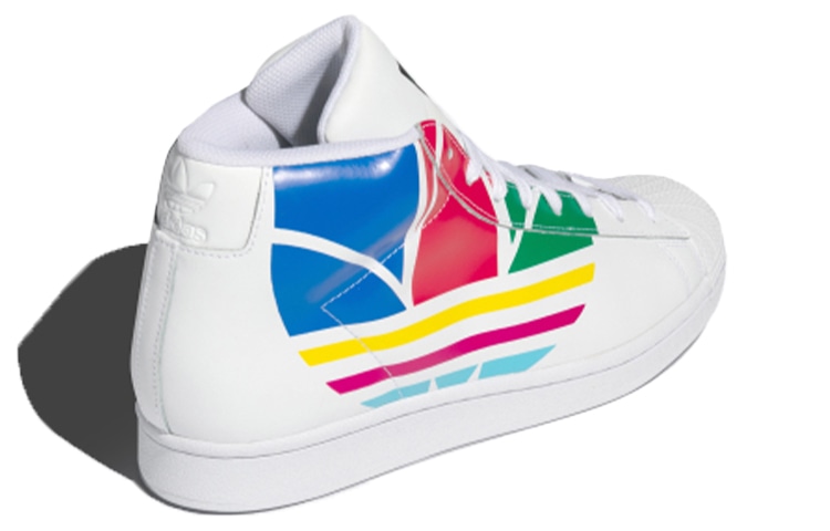 Adidas Pro Model White Red — фото 9