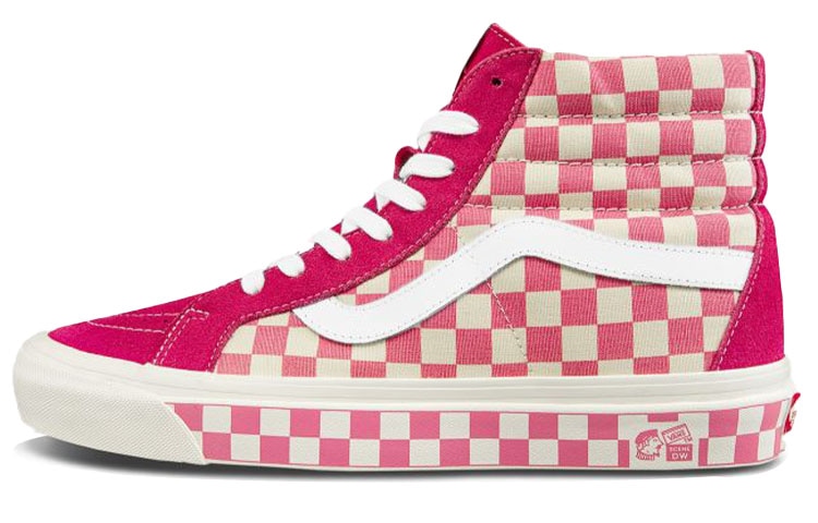 Vans Style 38 Pink White — фото 5
