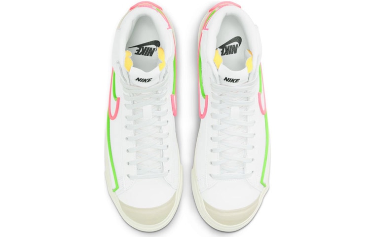 Nike Blazer 77 Infinite White Red Green — фото 9
