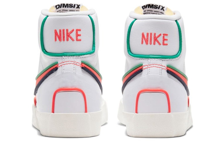 Nike Blazer Infinite Mid White Orange — фото 10