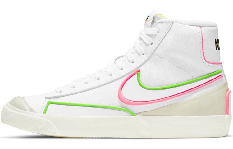Nike Blazer 77 Infinite White Red Green — фото 6