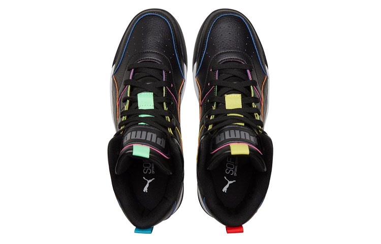 Puma Backcourt Mid Black — фото 8