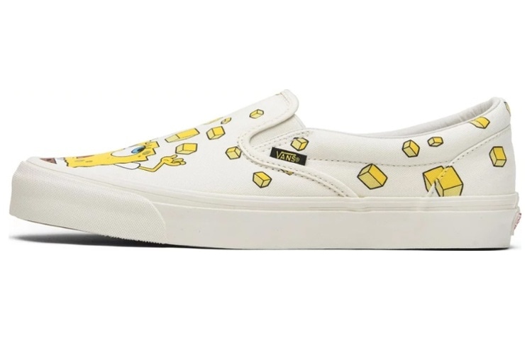 Vans x Spongebob Slip-On Yellow — фото 4