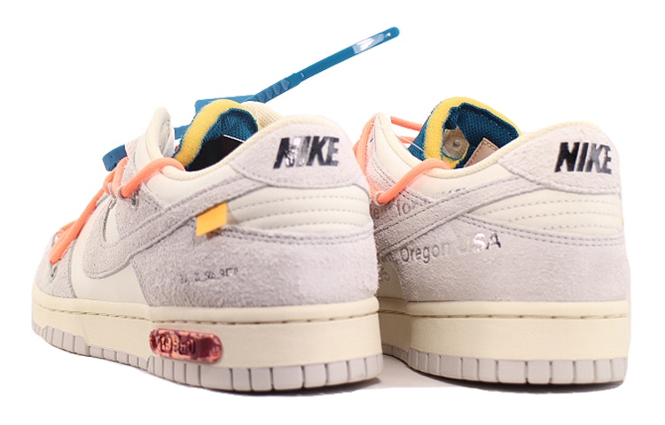 Nike OFF-WHITE x Nike Dunk Low "The 50" NO.19 — фото 9