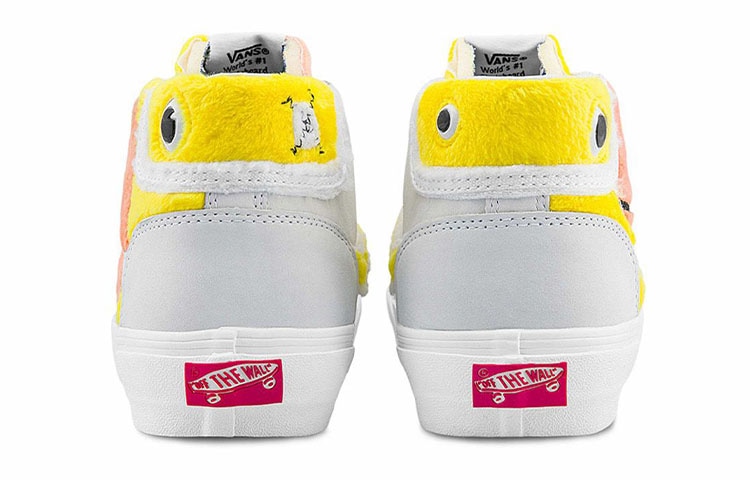 Vans Mid Skool Vlt Lx White Yellow — фото 11