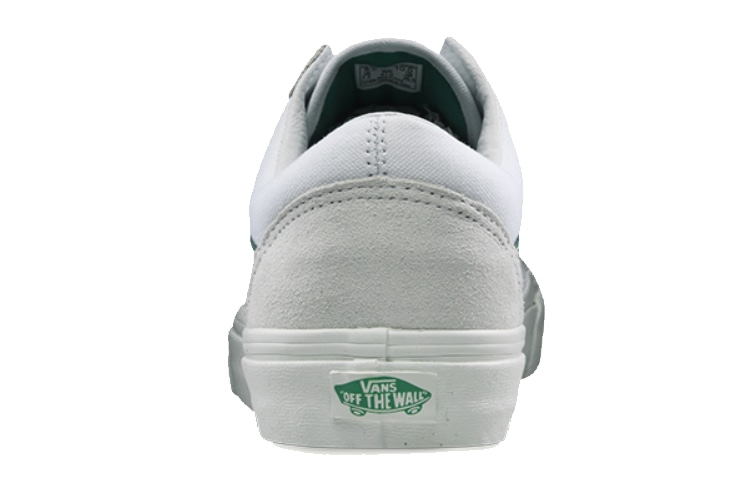 Vans Old Skool Green White — фото 9