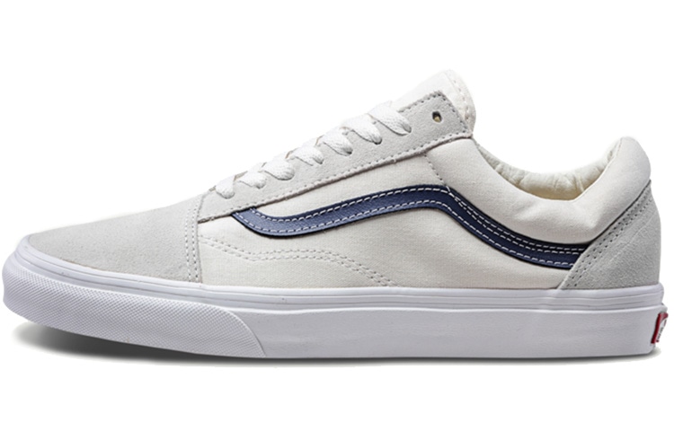Vans Old Skool Vintage White Blue — фото 5