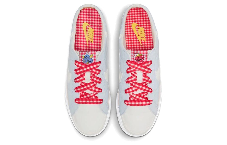 Nike Court Legacy Mule Light Blue — фото 9