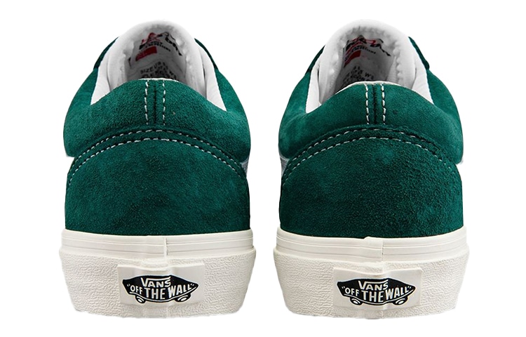 Vans Old Skool Green White — фото 9