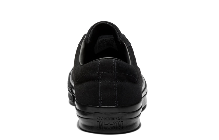 Converse One Star Suede Triple Black Low Top — фото 10