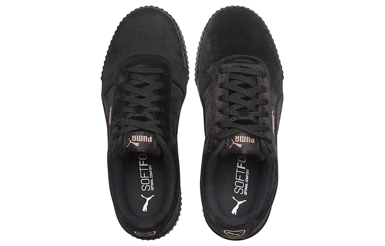 Puma Carina Velvet Black Gold — фото 8