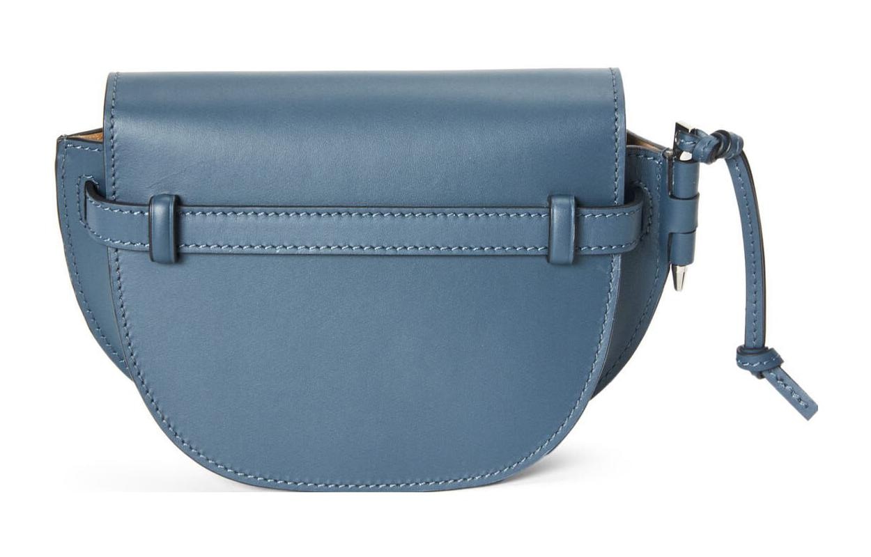 Loewe Mini Puzzle Bag Blue — фото 4