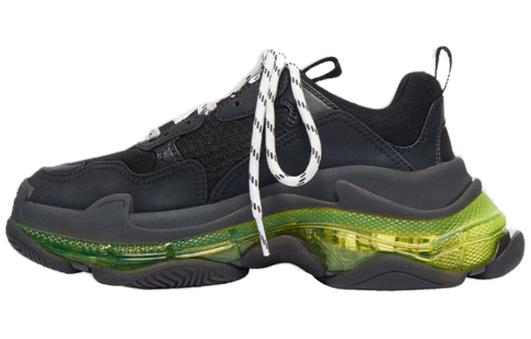 Balenciaga Triple S Black Green — фото 5
