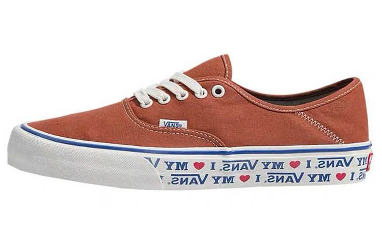 Vans Authentic "I Love My VANS" Orange — фото 4