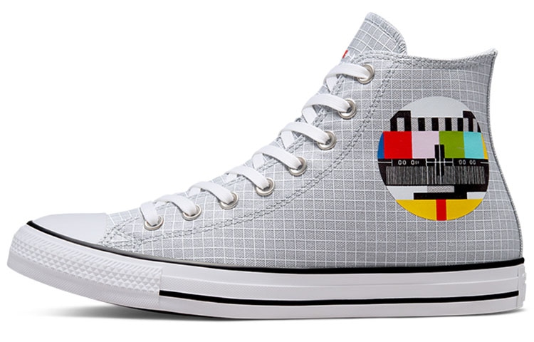 Converse Chuck Taylor All Star High Top Grey White — фото 6