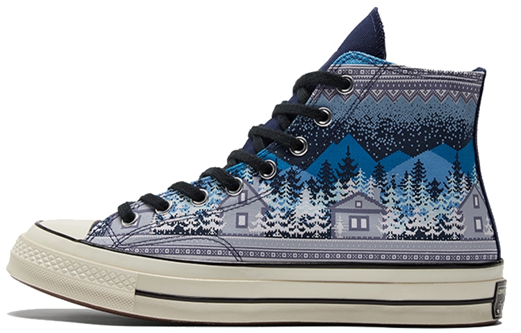 Converse 1970s Chuck Taylor All Star High Blue Grey — фото 6