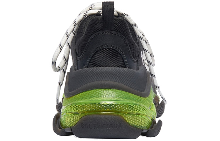 Balenciaga Triple S Black Green — фото 8