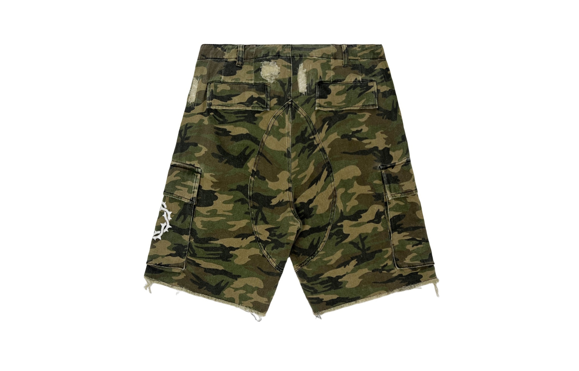 False Perception Boro Camo Shorts — фото 1