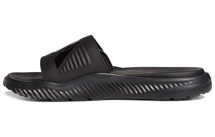 Adidas AlphaBounce Black Slides — фото 7