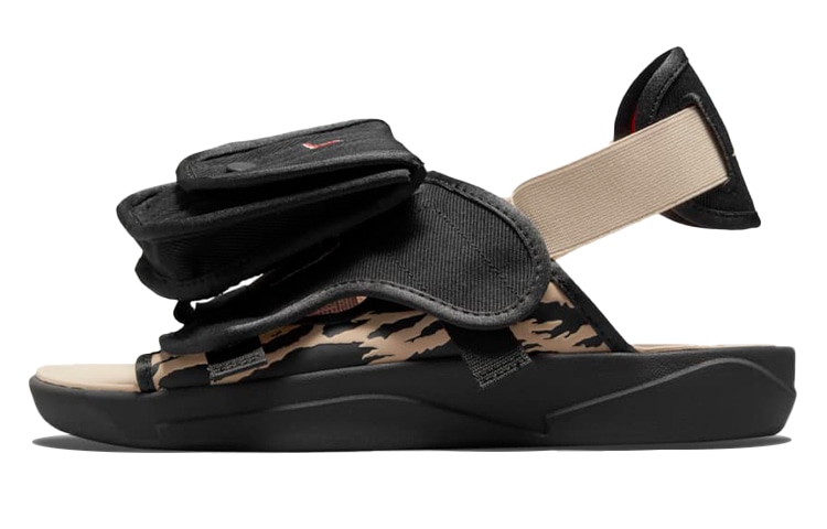 Jordan SoleFly x Jordan LS Slide SP Black — фото 5