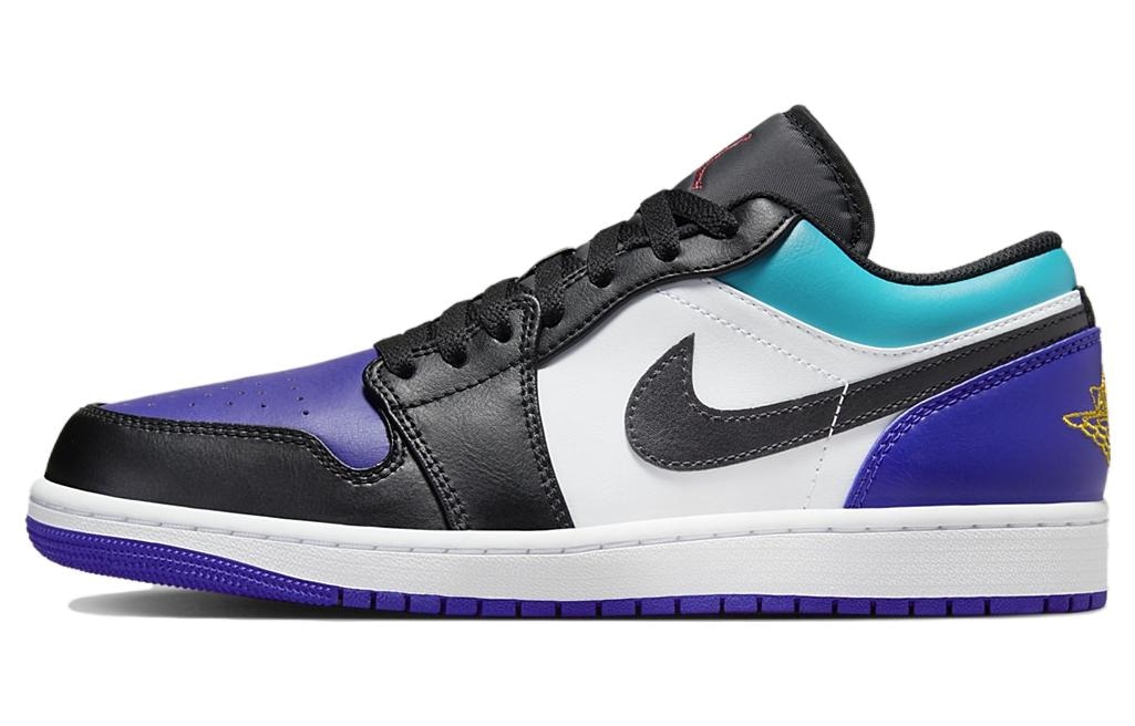 Jordan Air Jordan 1 Low White Black Purple — фото 5