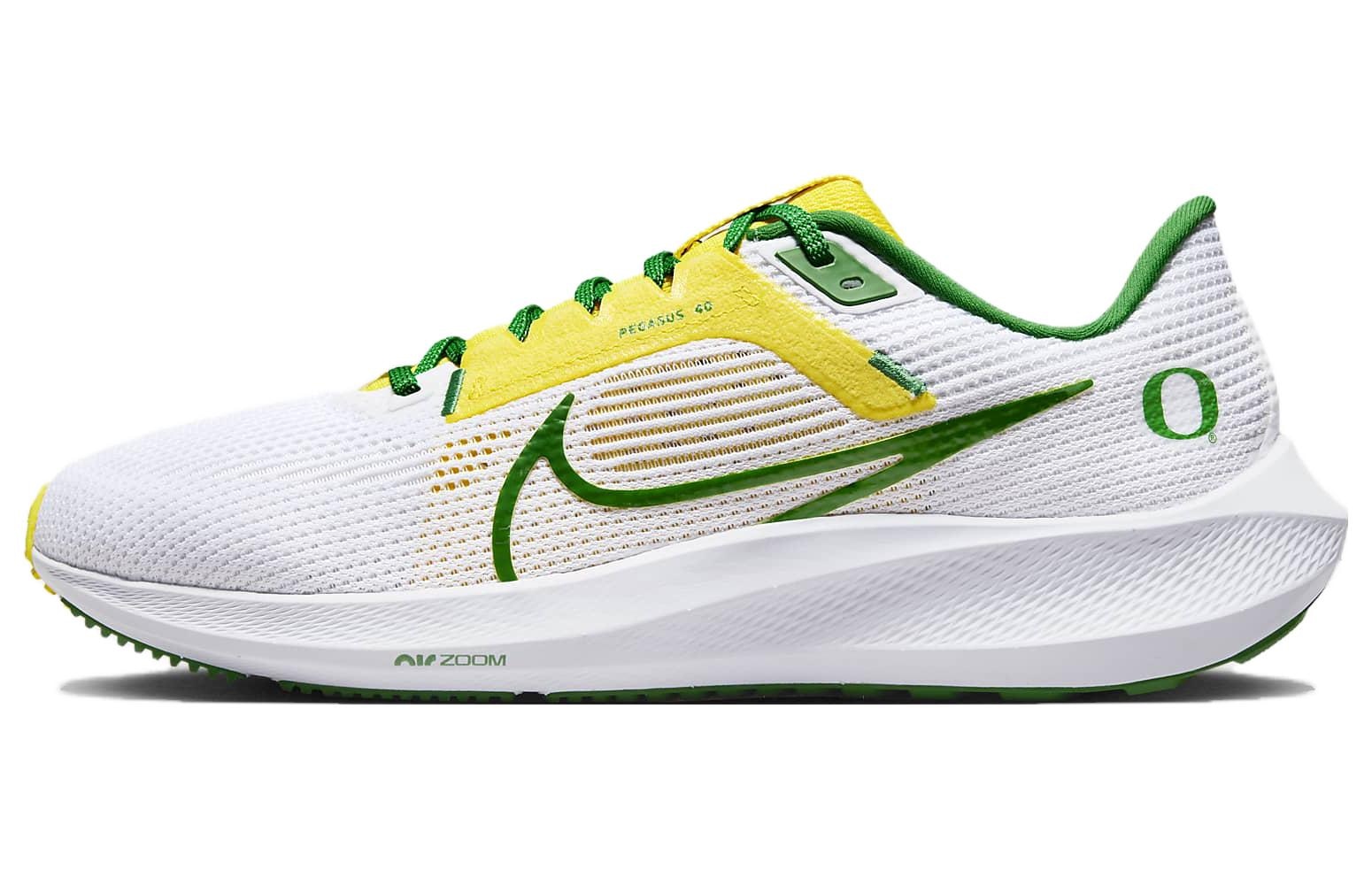 Nike Air Zoom Pegasus 40 White Yellow Green — фото 6