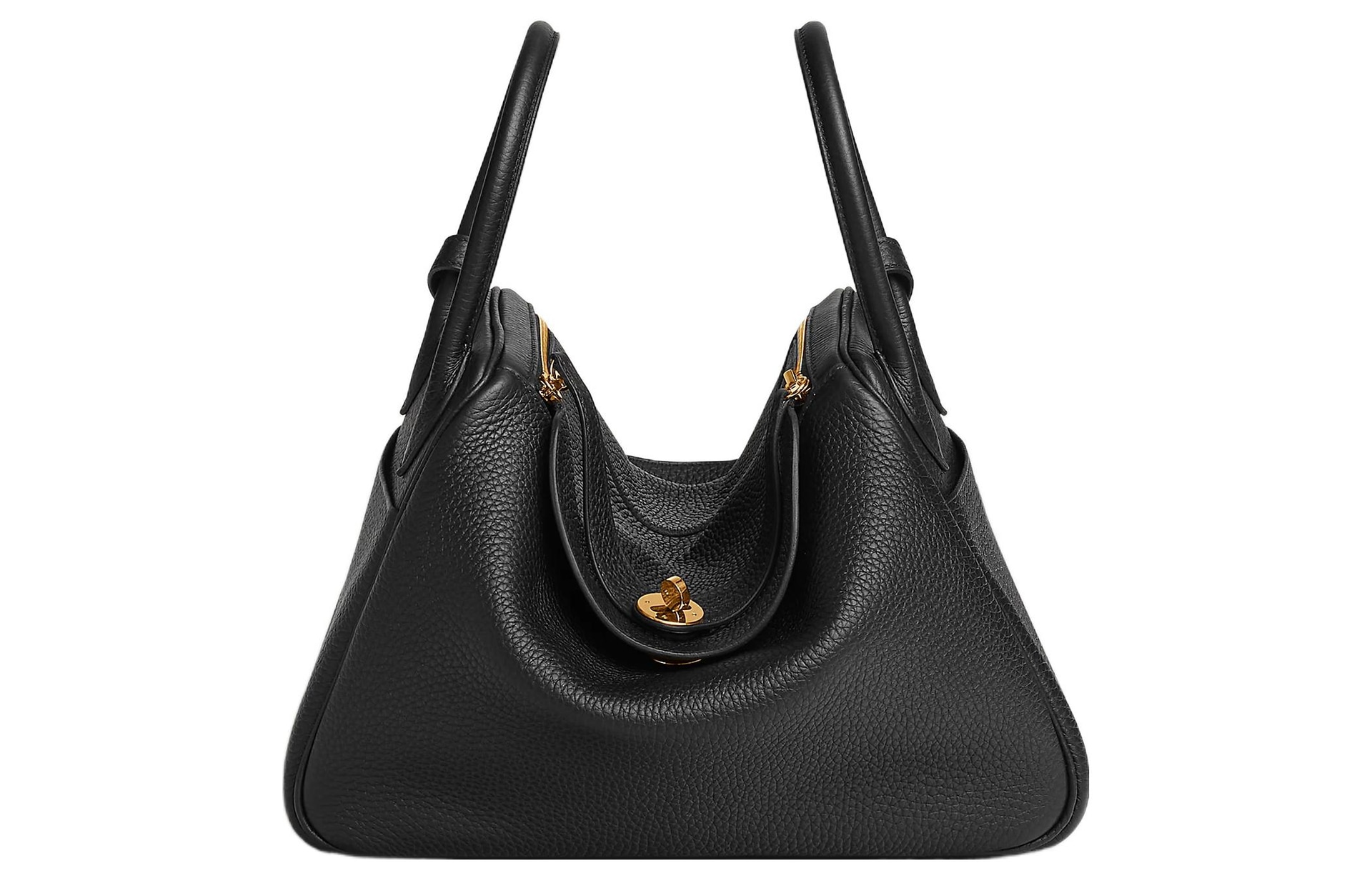 HERMES/爱马仕 HERMES Lindy 30 Clemence Noir