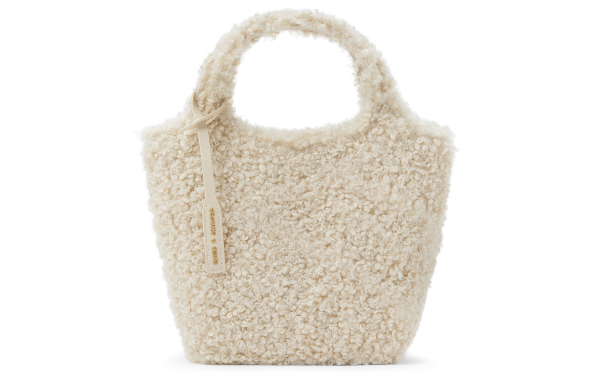 CHARLES&KEITH Tote Bag Beige/Noir