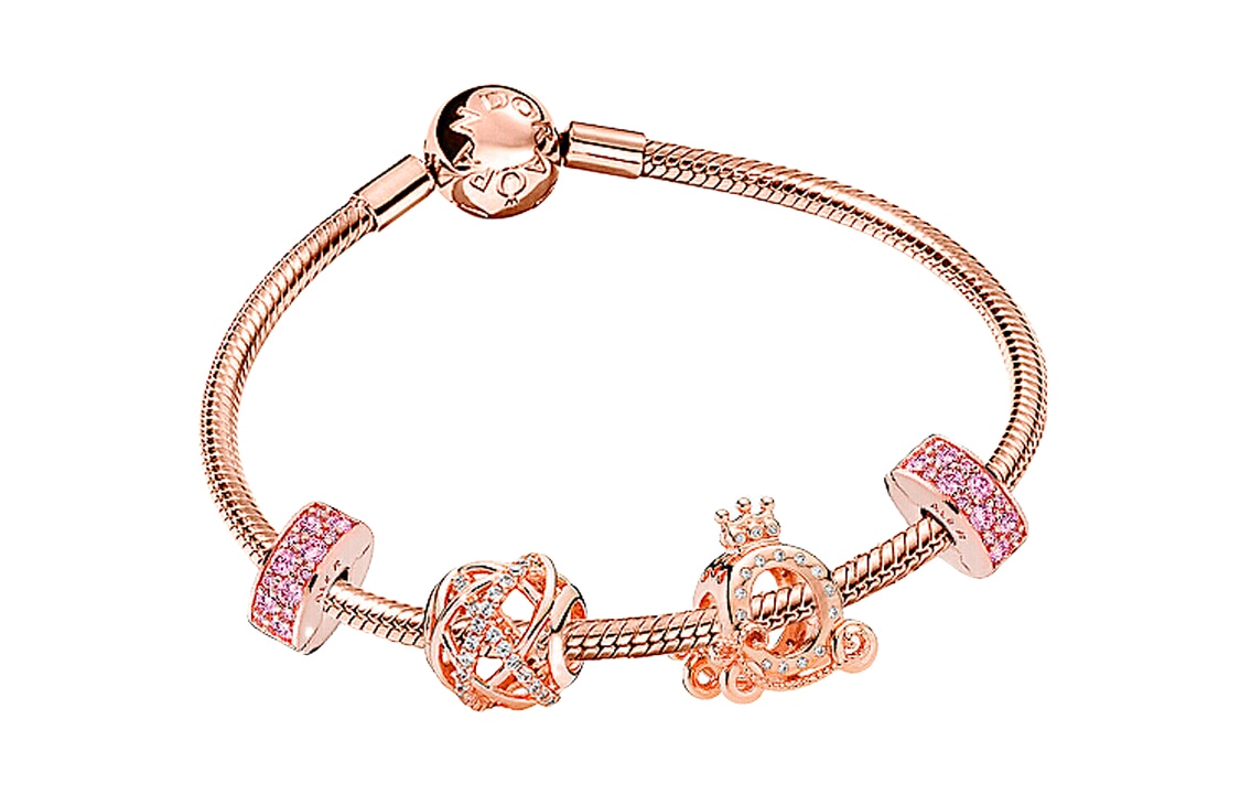 Pandora/潘多拉 Pandora Galaxy Rose Gold Bracelet