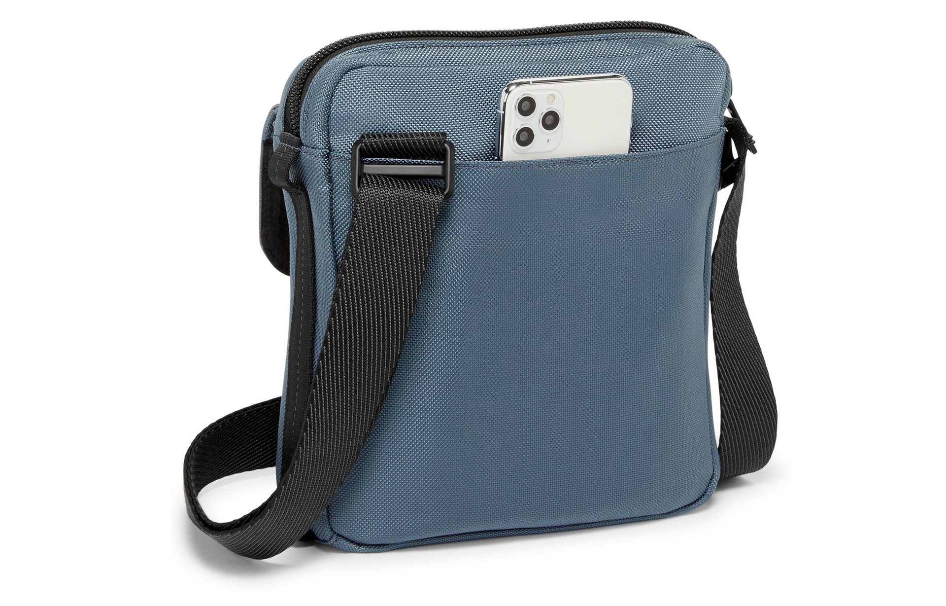 Tumi Junior Nylon Messenger Bag Blue — фото 2