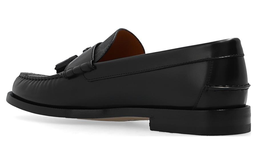 Gucci Leather Loafers Black — фото 8