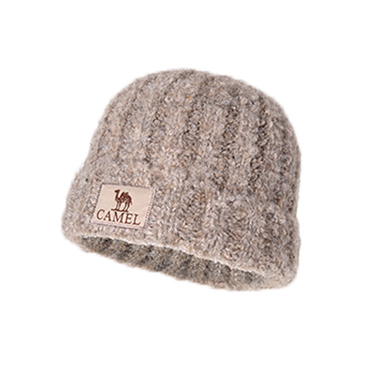 CAMEL骆驼 CAMEL Wool Knit Ear Warmer Hat