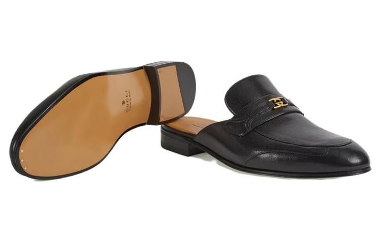 Gucci G Slides Black — фото 11