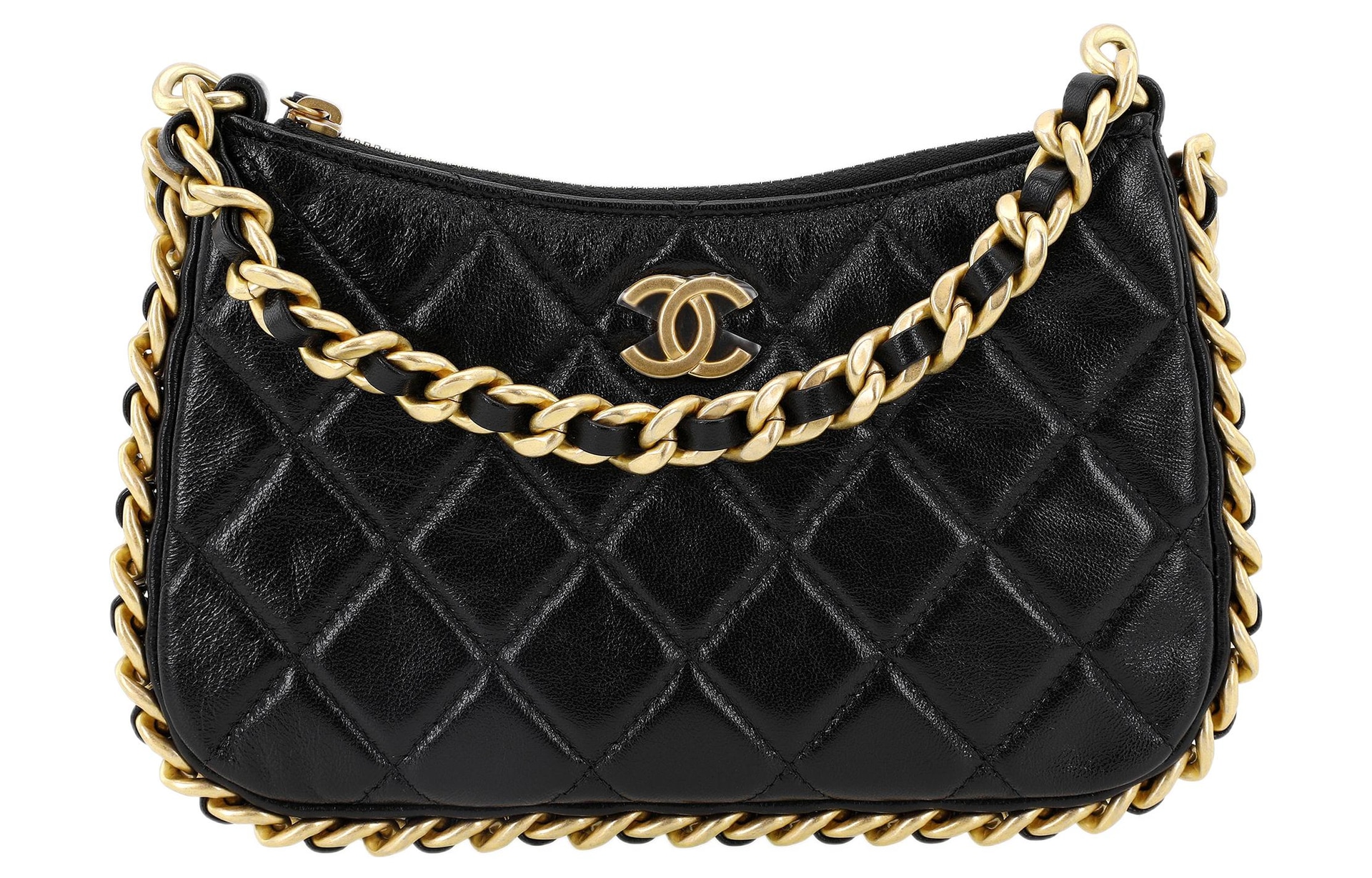 Chanel Hobo Bag Black