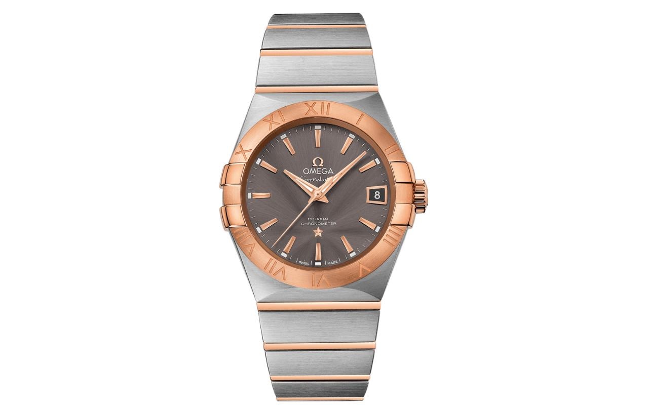 Часы Omega Constellation 38mm Grey Dial