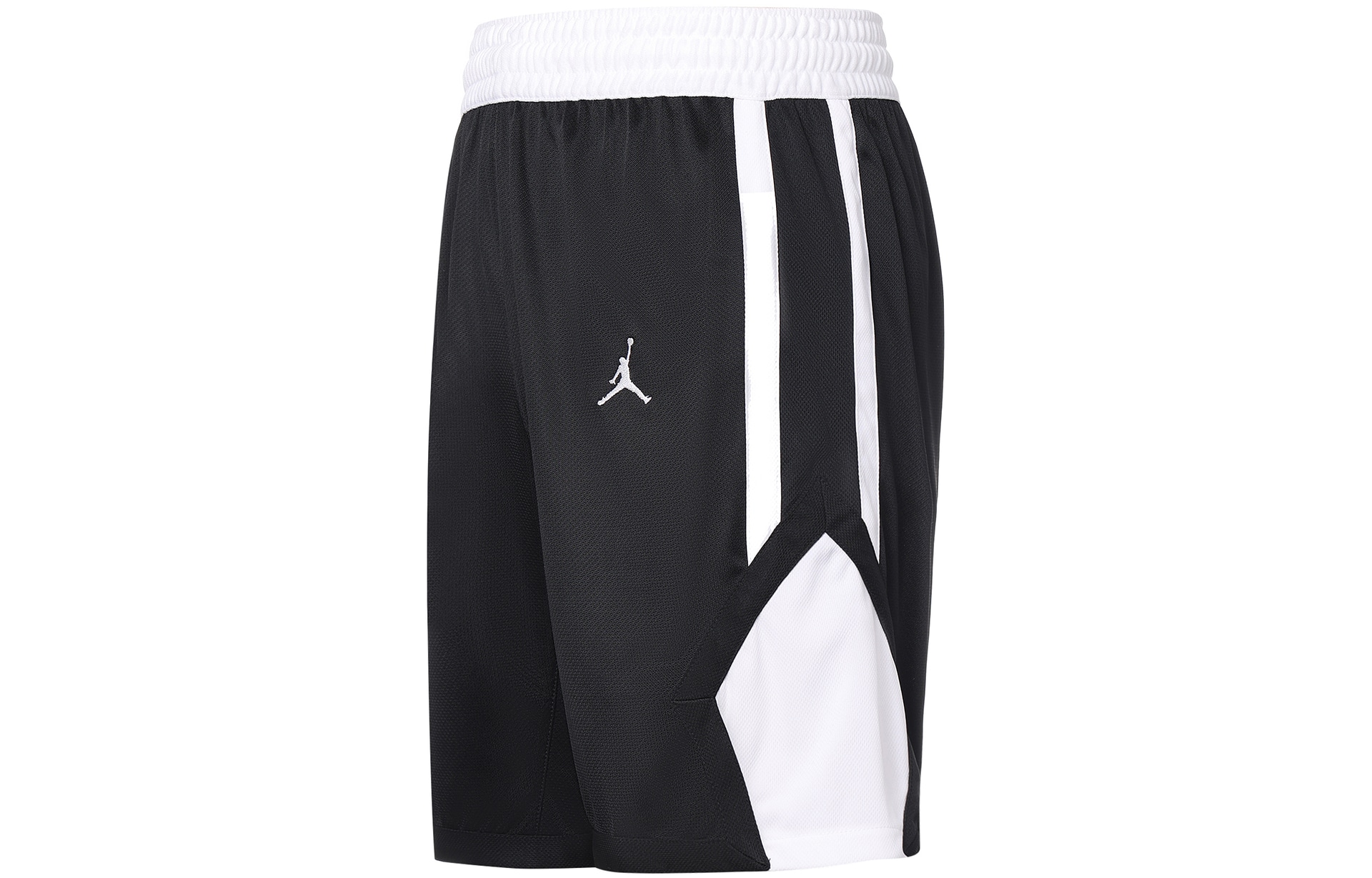 Jordan Basketball Shorts Black White — фото 1