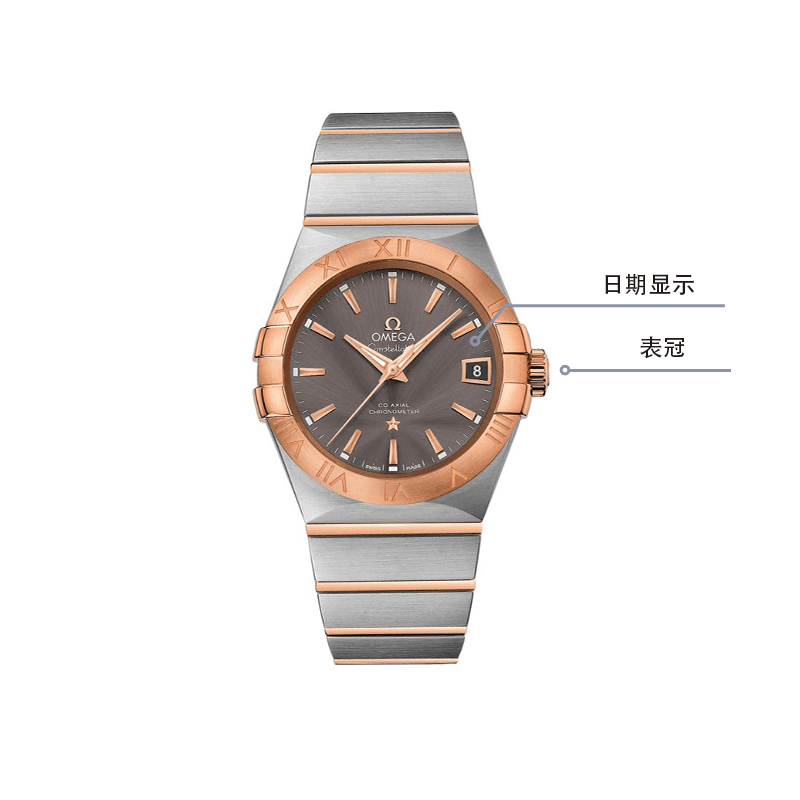 Omega Constellation 38mm Grey Dial — фото 5