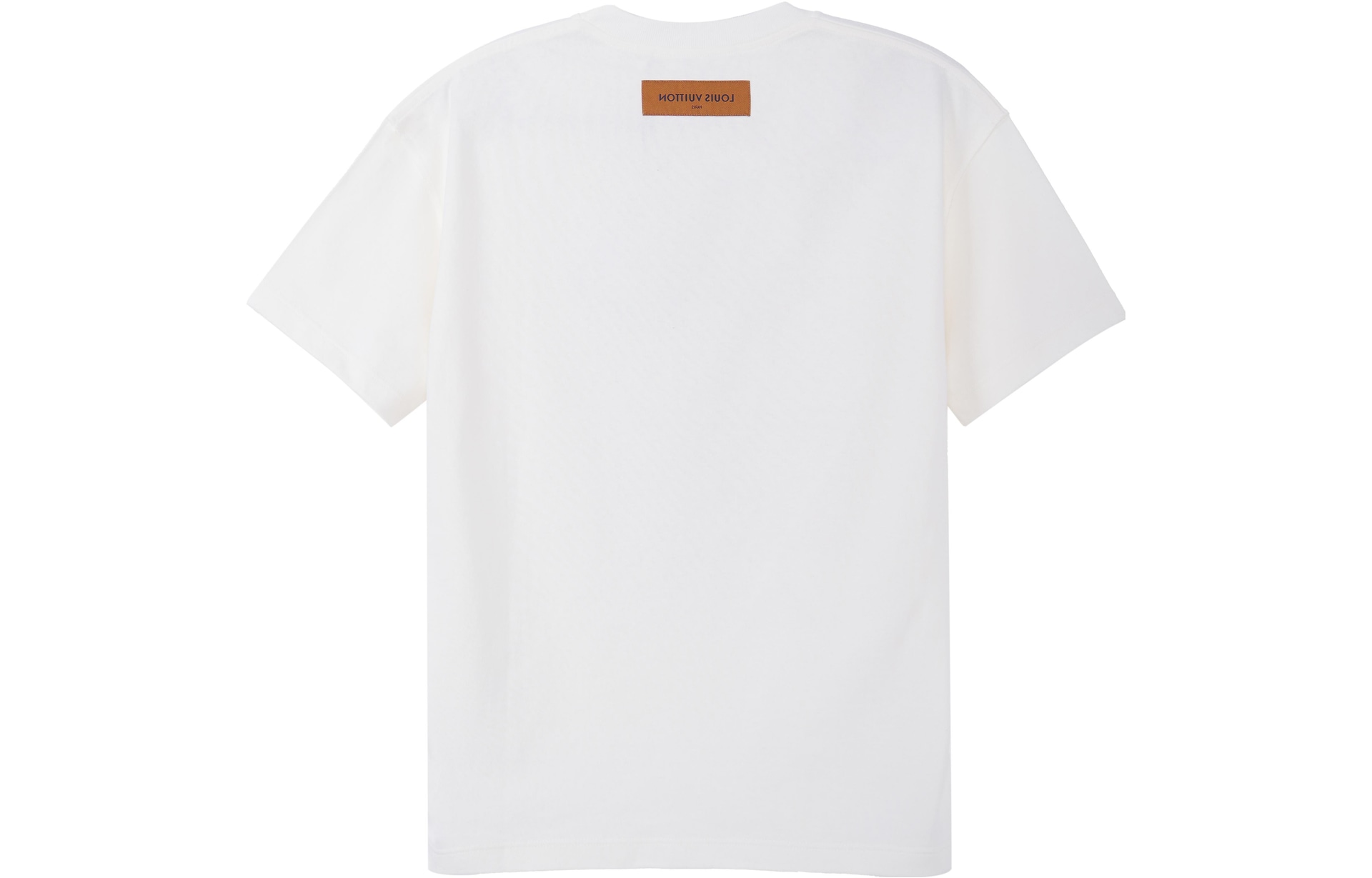 Louis Vuitton FW22 Floral Lettering Tee White — фото 1