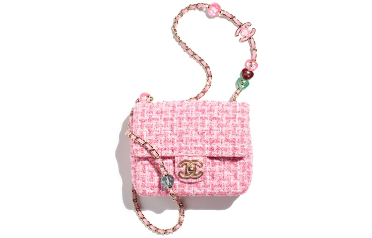 CHANEL 23P Mini Flap Bag Pink