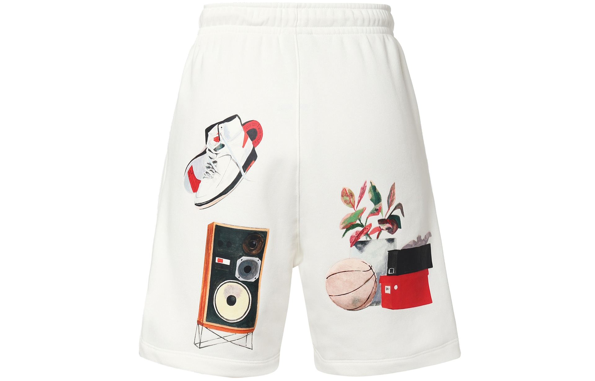 Jordan Fit White Shorts — фото 1