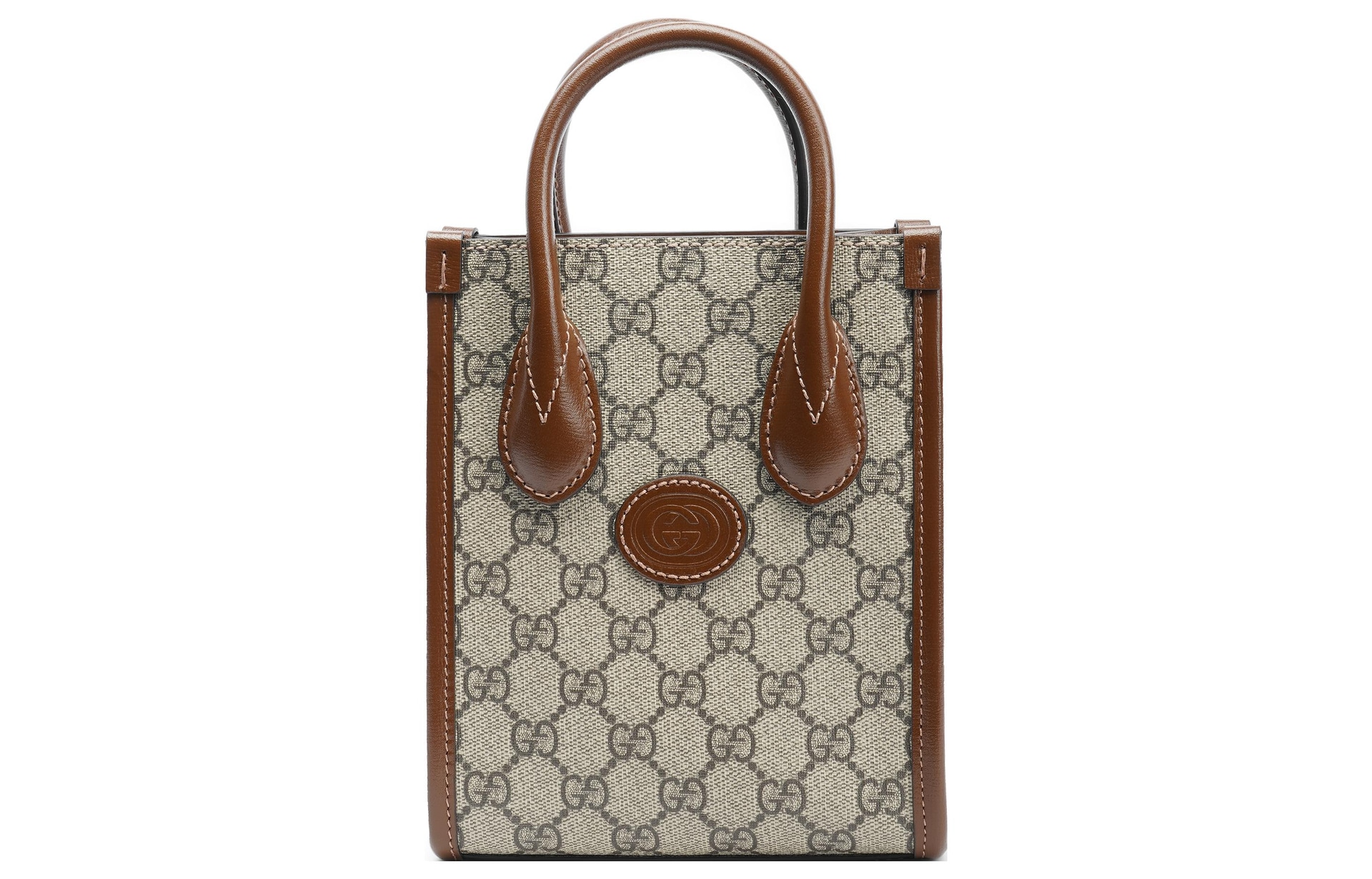 GUCCI/古驰 Gucci GG Canvas Tote Bag