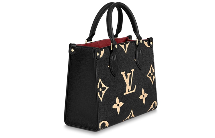 Louis Vuitton Onthego Black/Beige — фото 1