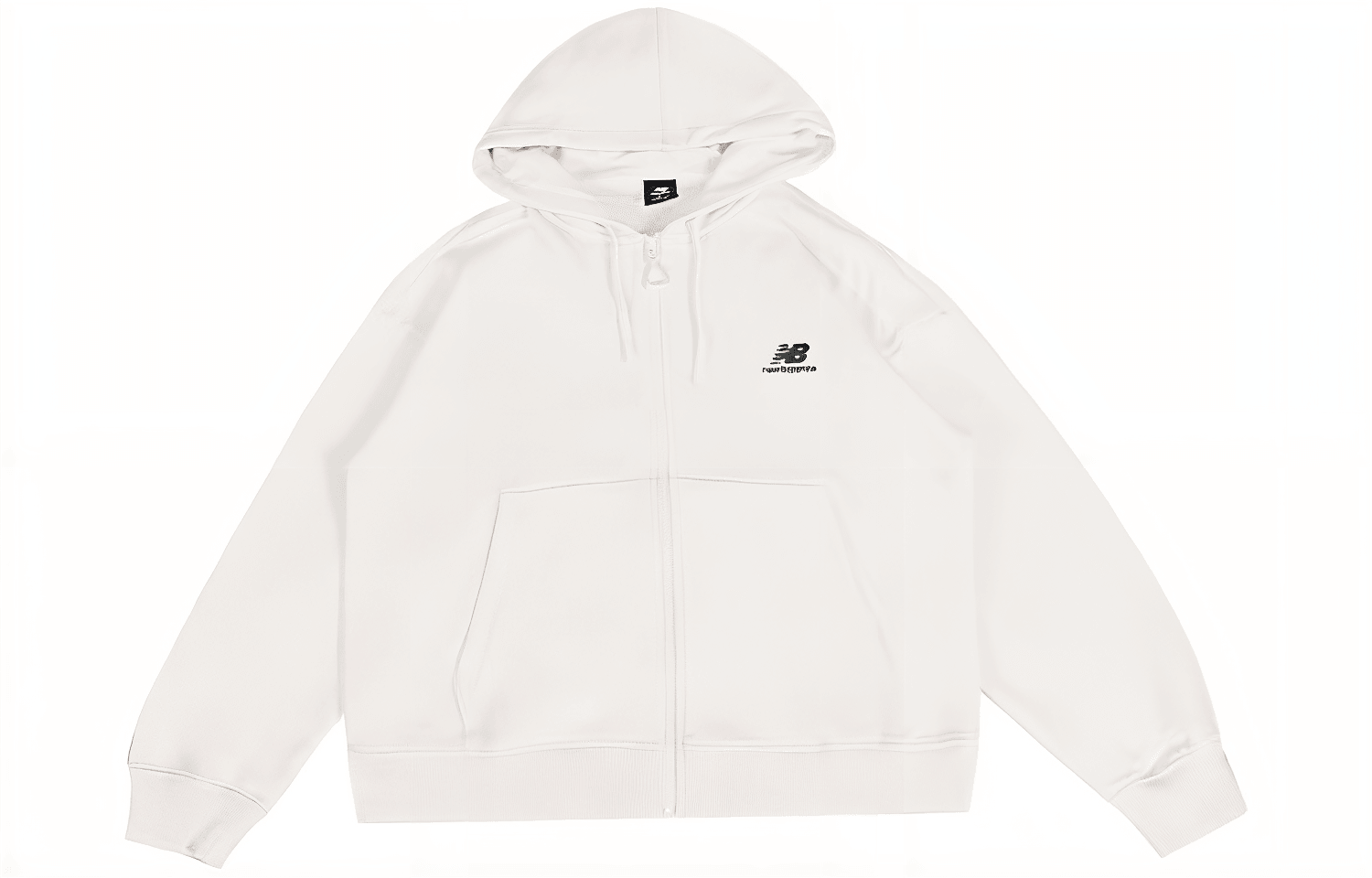 New Balance Hoodie Jacket White — фото 1