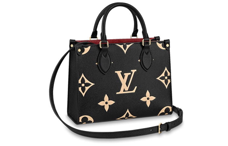 Сумки Louis Vuitton Onthego Black/Beige