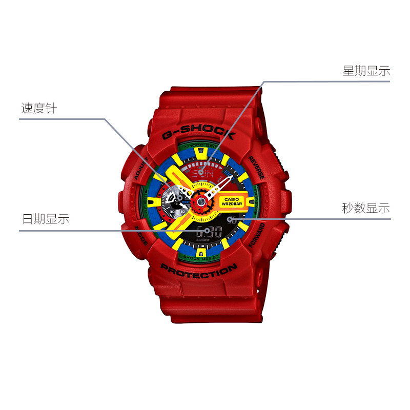 G-Shock GA-110FC-1A — фото 2