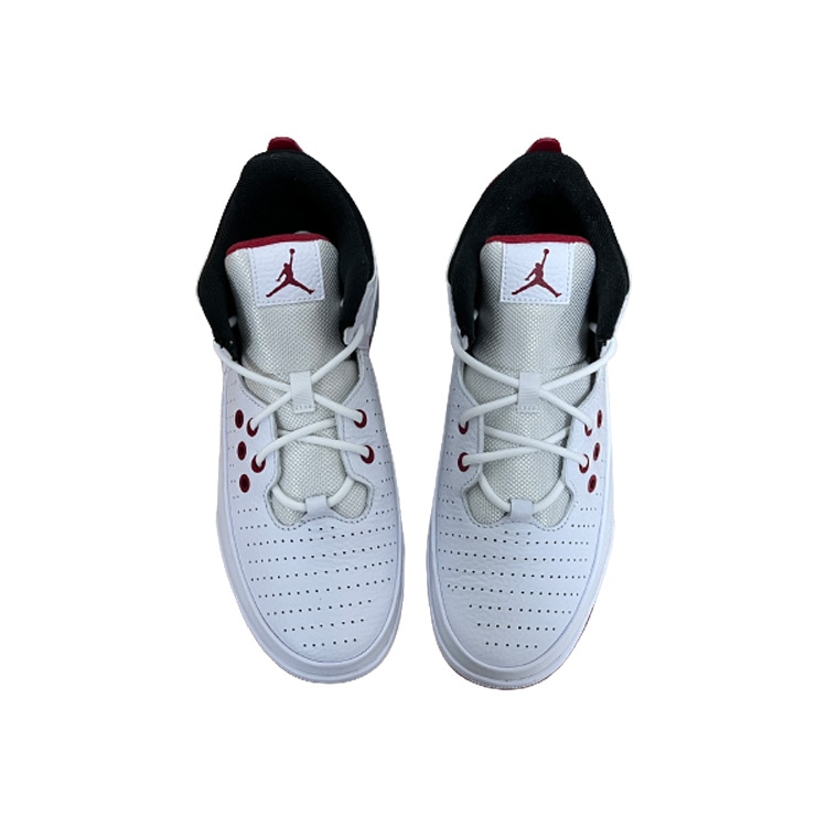 Jordan Max Aura 5 White Red — фото 6