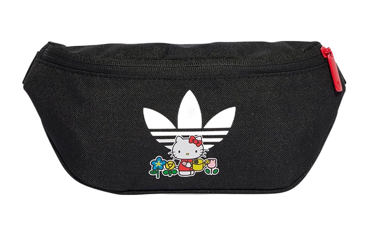 Сумки Adidas Originals Trefoil Logo Waist Bag Kids Black
