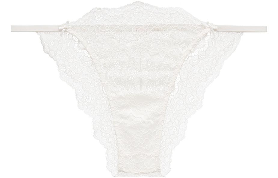 Victoria'S Secret Lace Low Waist Triangle Panties