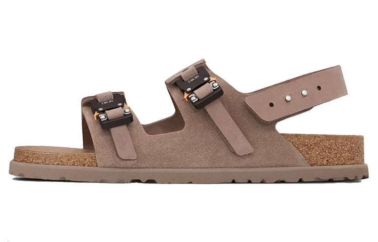 Dior Birkenstock x Dior Milano Brown — фото 5