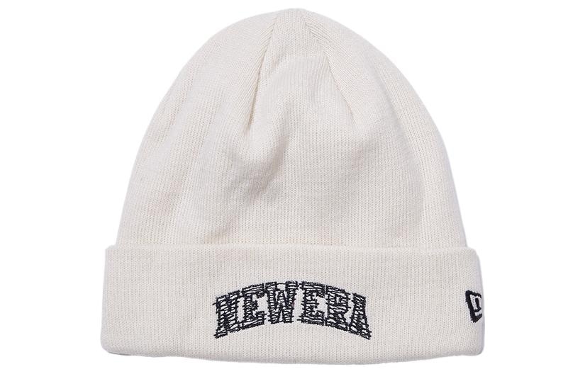 New Era Beanie White